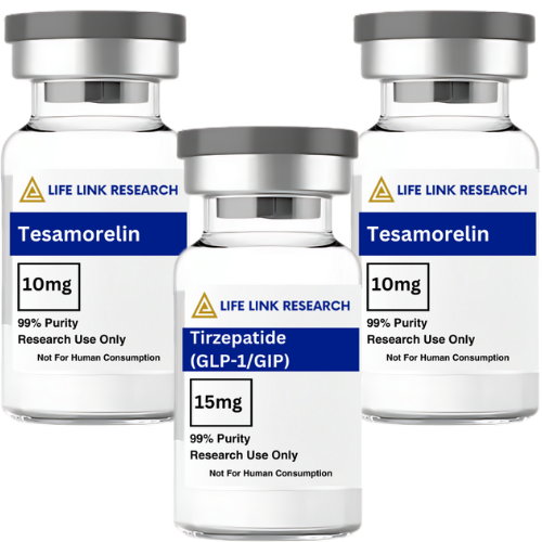 Life Link Research MEDMORPH Kit (1 Tirzepatide, 2 Tesamorelin 5% Off)