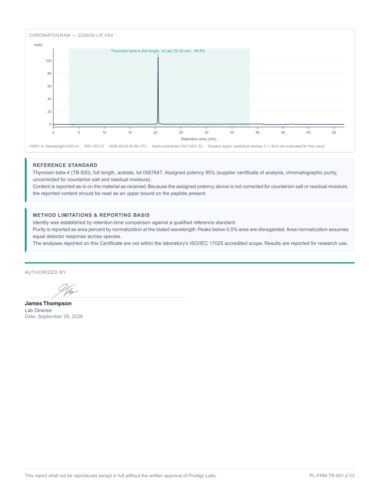 TB-500 (Thymosin Beta-4) 10mg - Image 3
