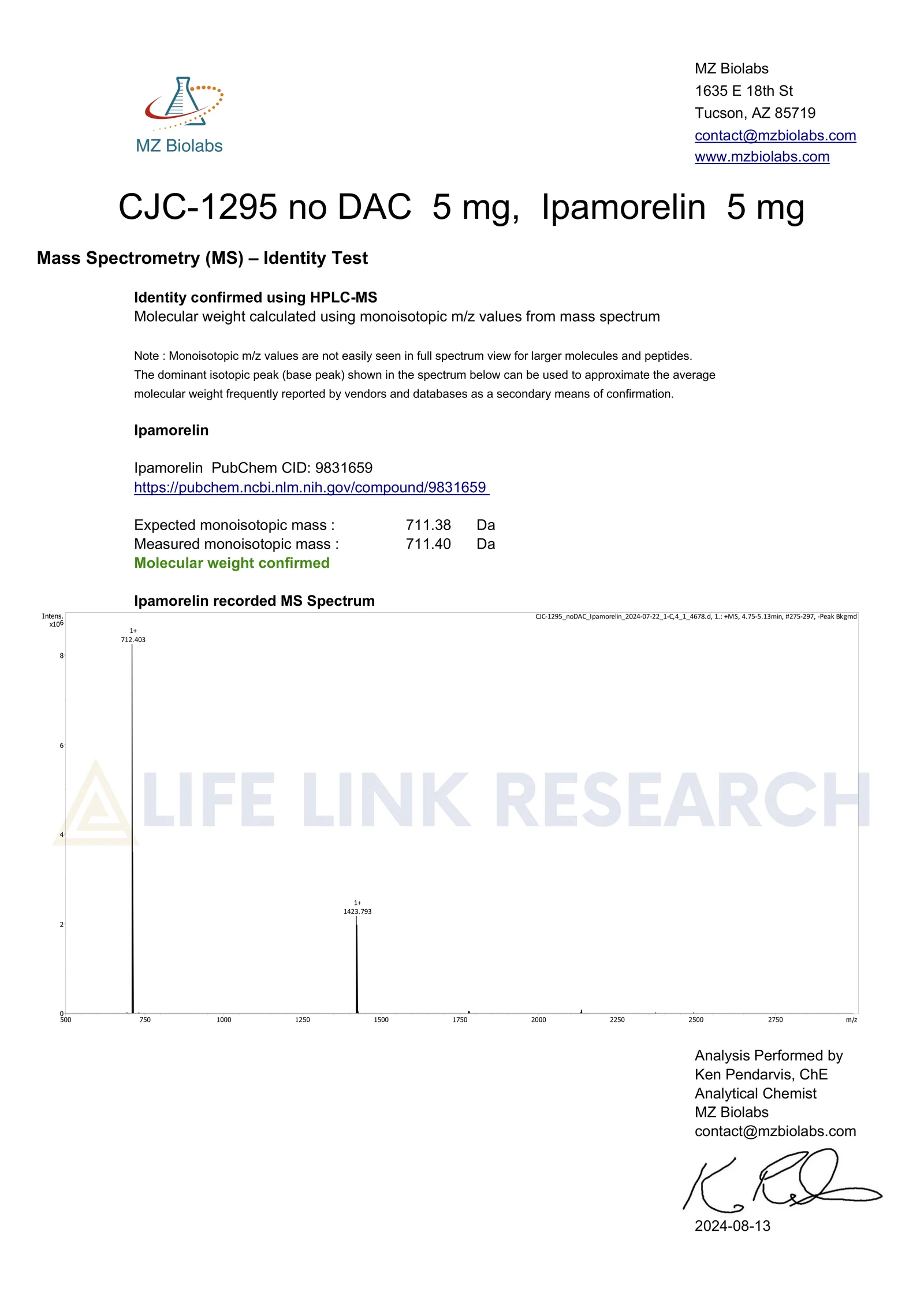 CJC-1295 Ipamorelin 5/5mg - Image 5