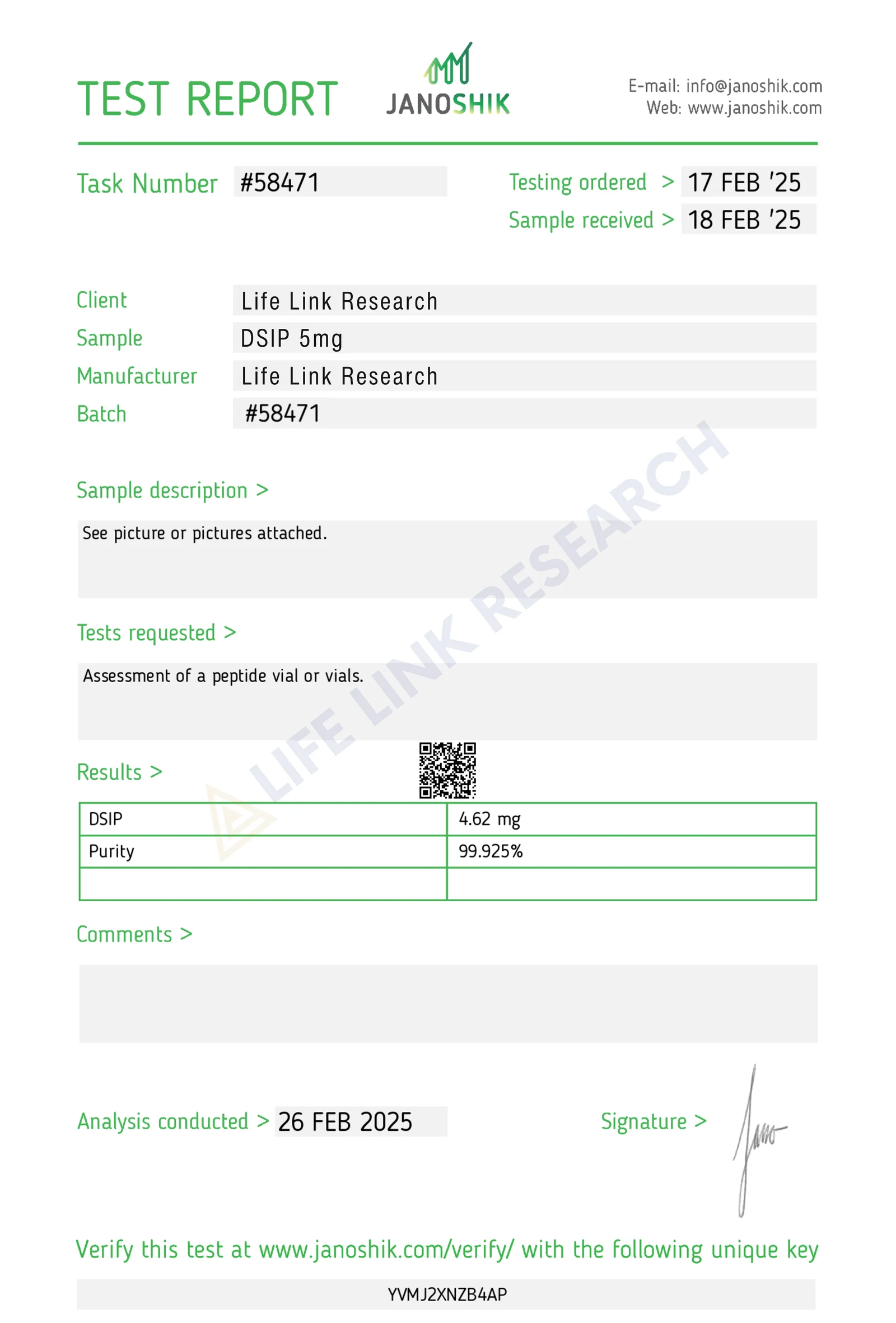 DSIP 5mg - Image 2