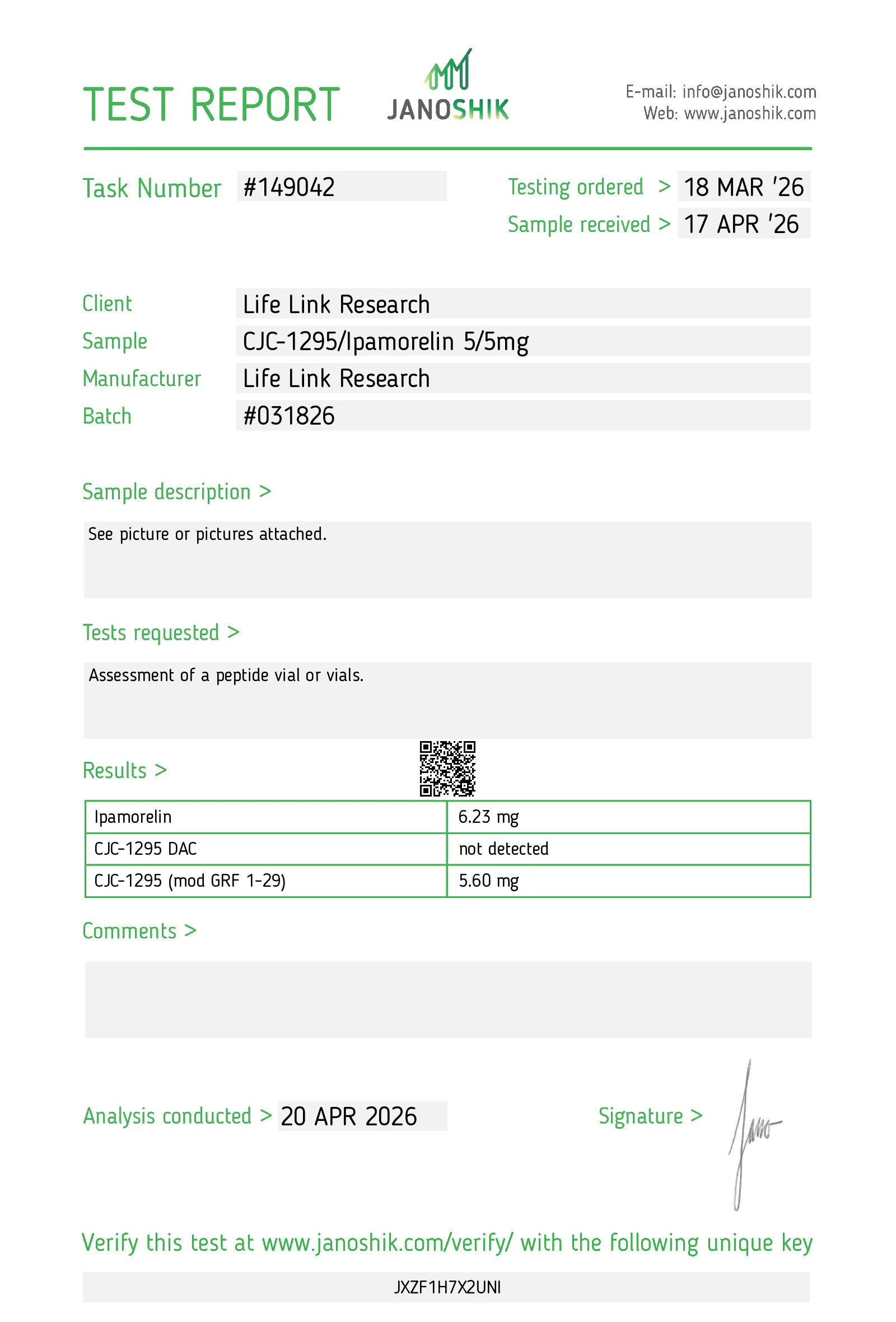 CJC-1295 Ipamorelin 5/5mg - Image 2