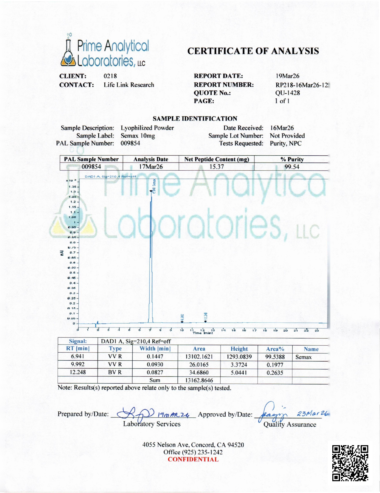 Semax 10mg - Image 2