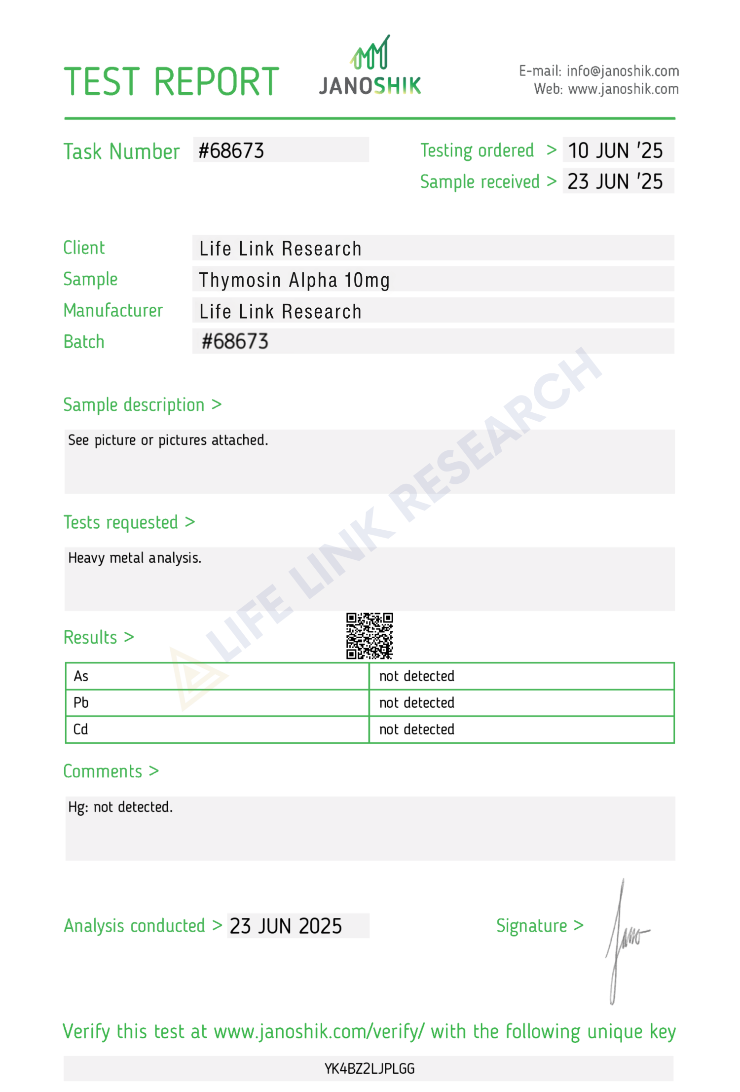 Thymosin Alpha-1 10mg - Image 4