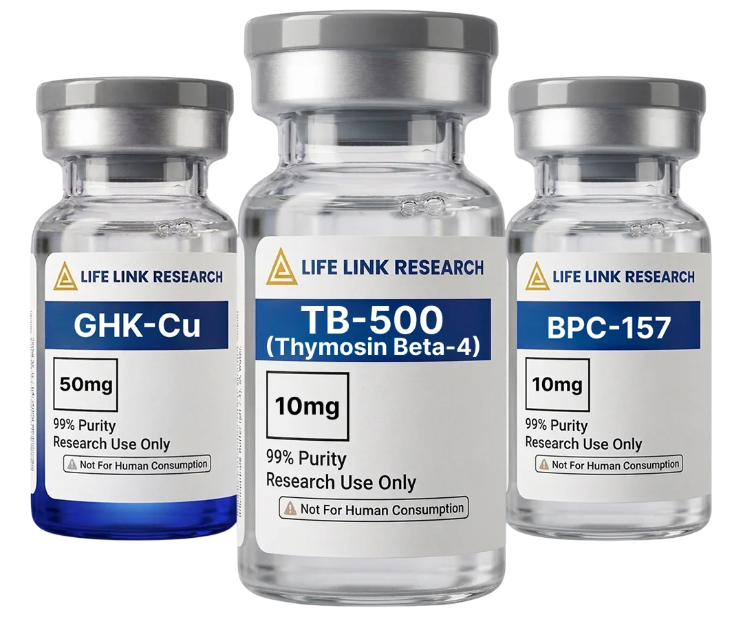 GLOW Kit (TB-500 10mg, BPC-157 10mg, GHK-Cu 50mg) 5% Discount