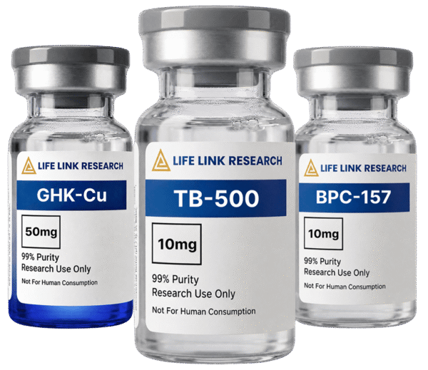GLOW Kit (TB-500 10mg, BPC-157 10mg, GHK-Cu 50mg) 5% Discount