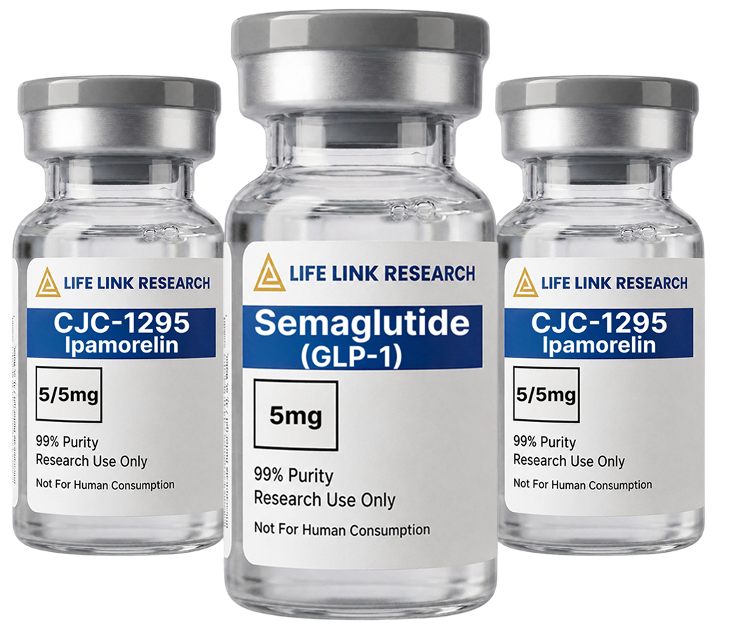 MINMORPH Kit (Semaglutide 5mg, 2x CJC-1295/Ipamorelin 5/5mg) 5% Discount