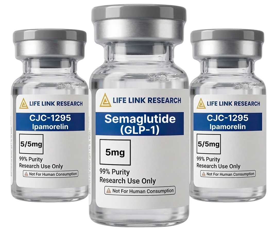 MINMORPH Kit (Semaglutide 5mg, 2x CJC-1295/Ipamorelin 5/5mg) 5% Discount