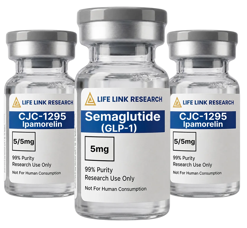 MINMORPH Kit (Semaglutide 5mg, 2x CJC-1295/Ipamorelin 5/5mg) 5% Discount