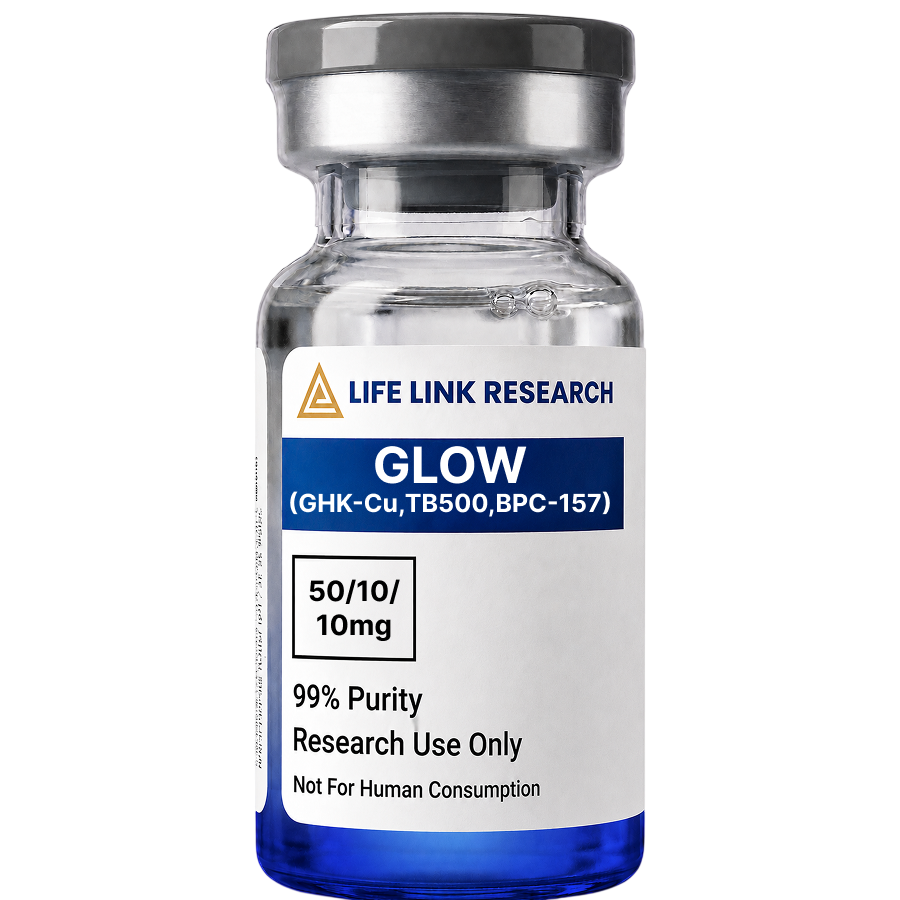 GLOW(GHK-CU 50mg, TB500 10mg, BPC-157 10mg)